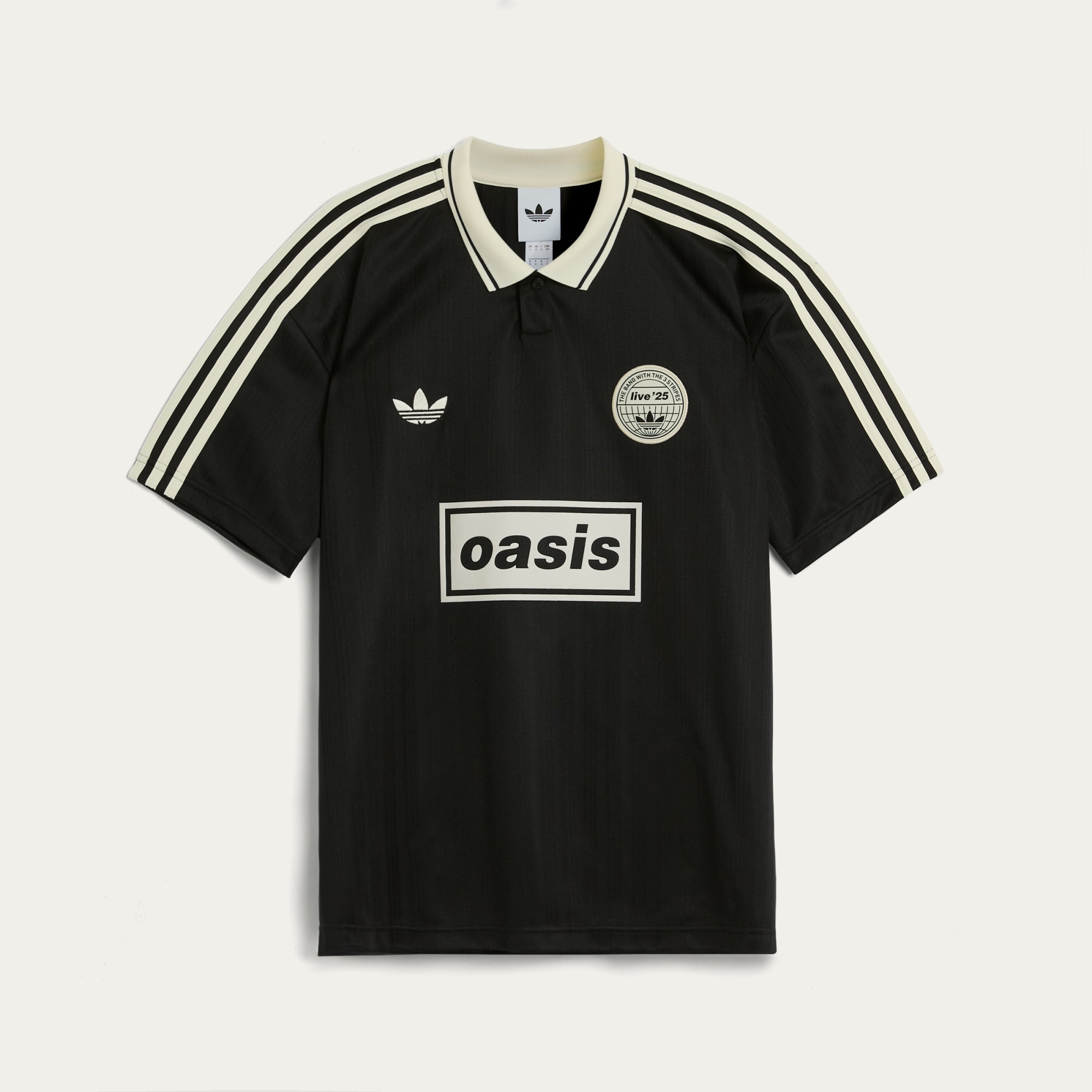 (S-4XL)2025 Oasis Tour Jacquard Black Jersey