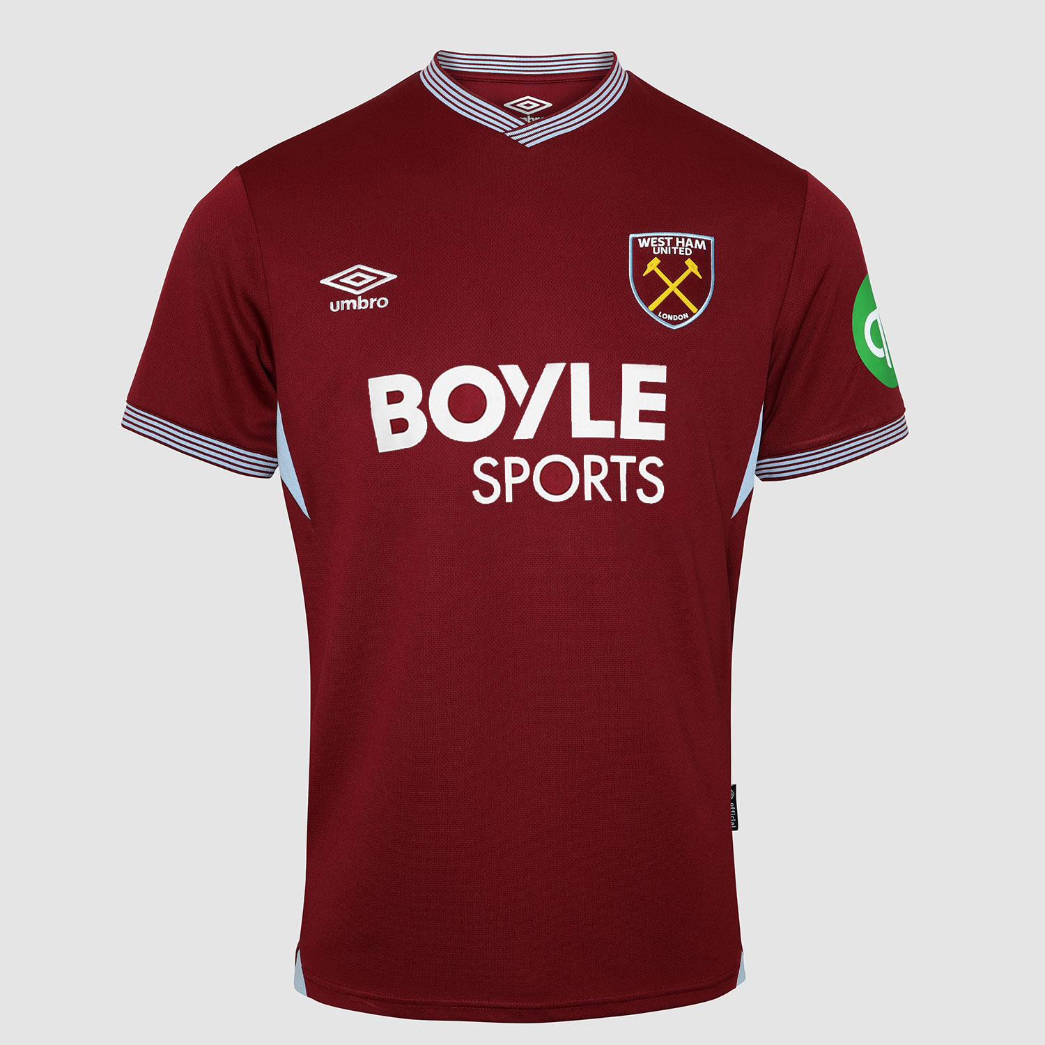 25/26 West Ham United Home Football Jersey 1:1 Thai Quality