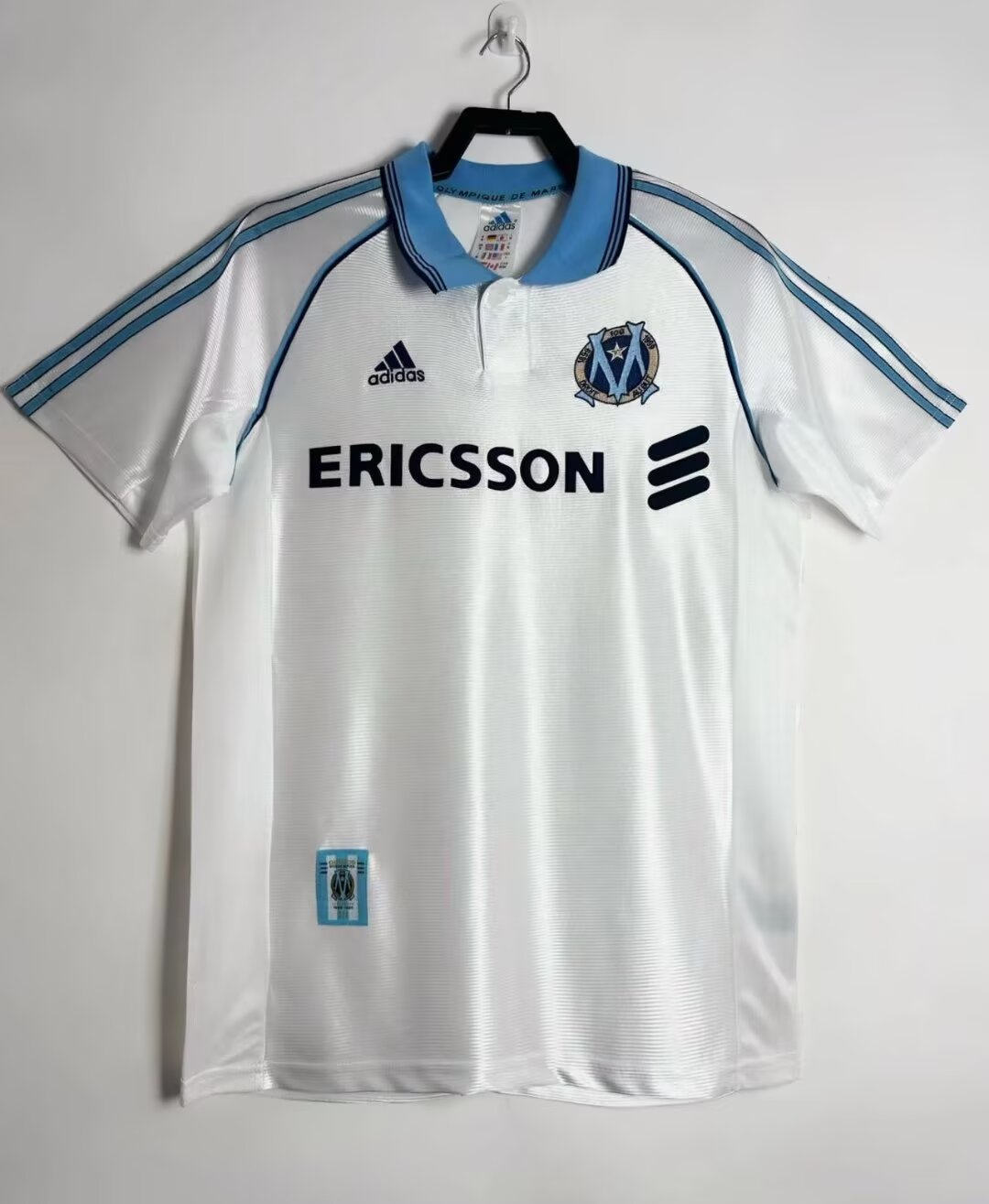 1998/1999 Retro Marseille Home Football Jersey 1:1 Thai Quality