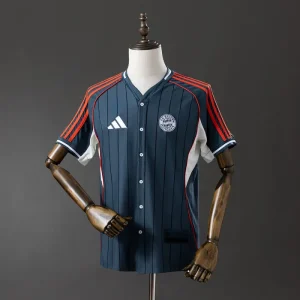 Bayern Munich Jersey 25/26 Gray Baseball Kit