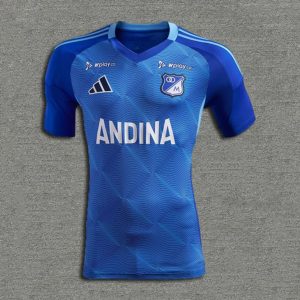 2025 Millonarios Home Jersey  Football Jersey 1:1 Thai Quality