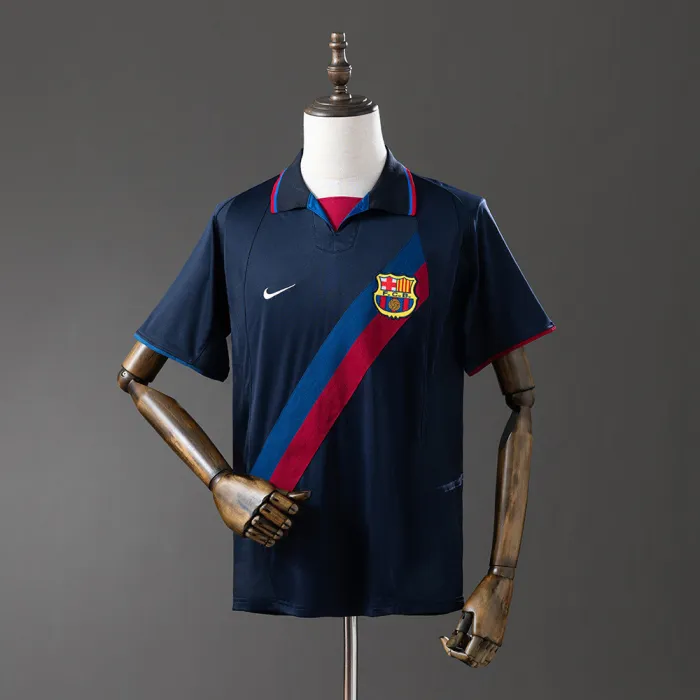 Barcelona Jersey 2002-03 Away Retro Football Kit