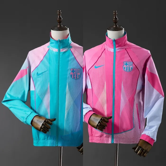 Barcelona Windbreaker 2025/26 Reversible Football Kit