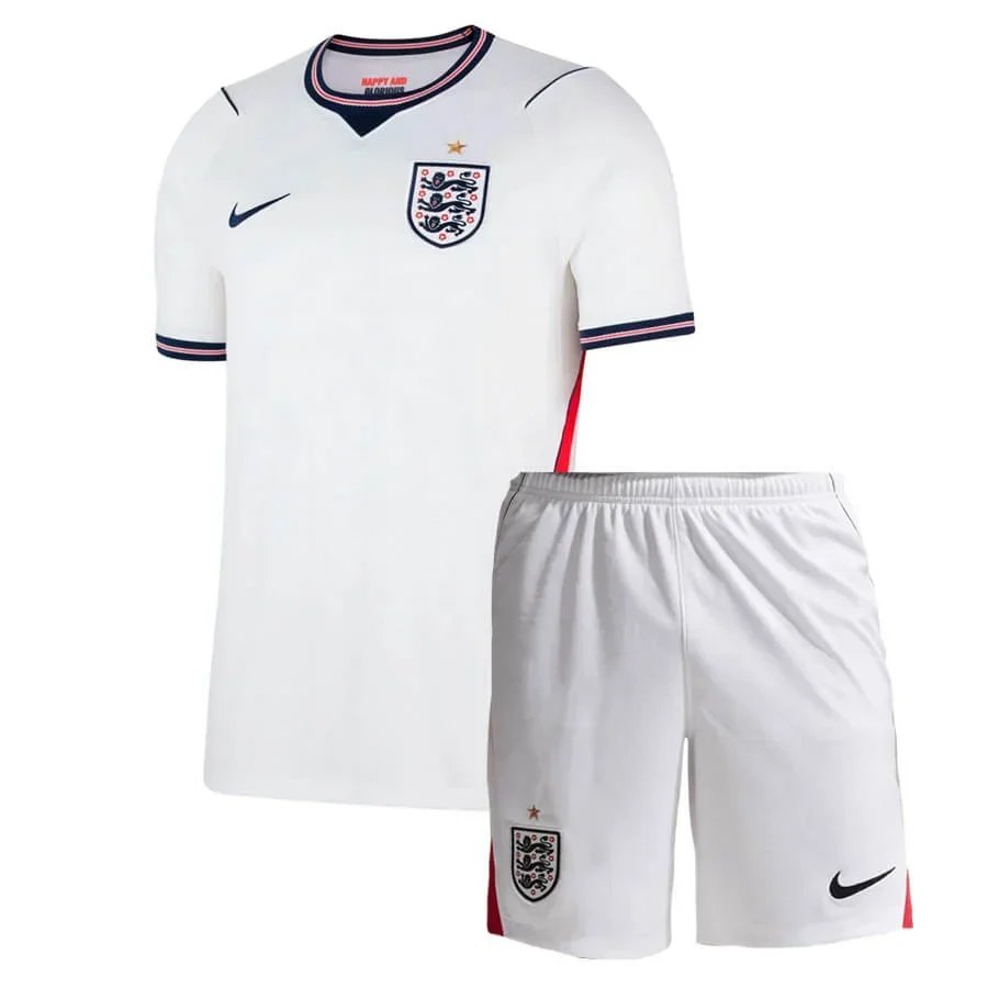 2026 England Home World Cup Kids Soccer Jerseys Kit