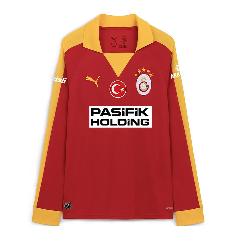 Galatasaray Retro Long Sleeve Jersey – Red Version