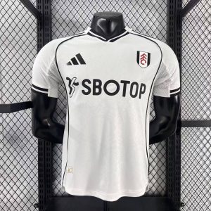 Player version 25/26 Fulham Home Kit 1:1 Thai Quality