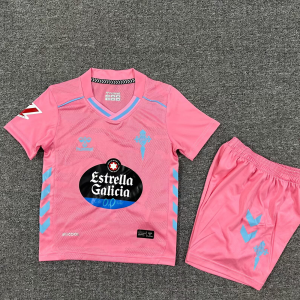 25/26 Celta Vigo Third Away Football Jersey Kids Size 1:1 Thai Quality
