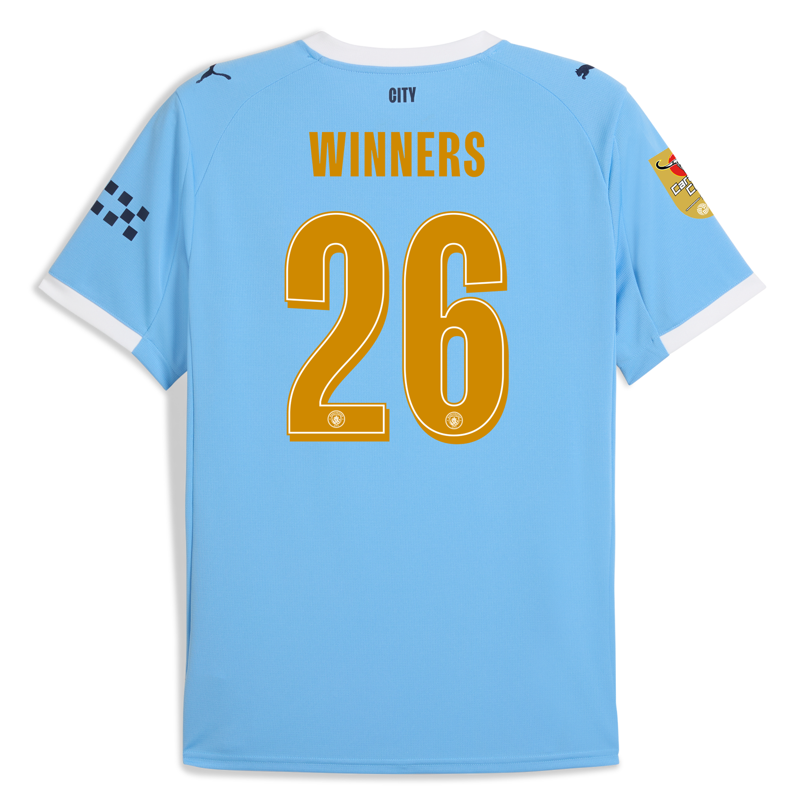 2026 Manchester City Carabao Cup Champions Jersey