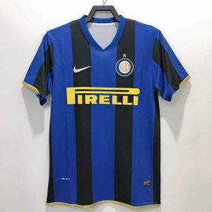 2008-09 Retro Inter Milan Home Champions League Edition Football Jersey 1:1 Thai Quality