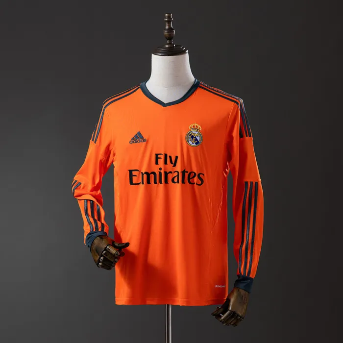 Retro Real Madrid 2013-14 Third Long Sleeves