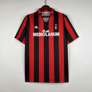 1989/1990 Retro AC Milan Home Football Shirt 1:1 Thai Quality