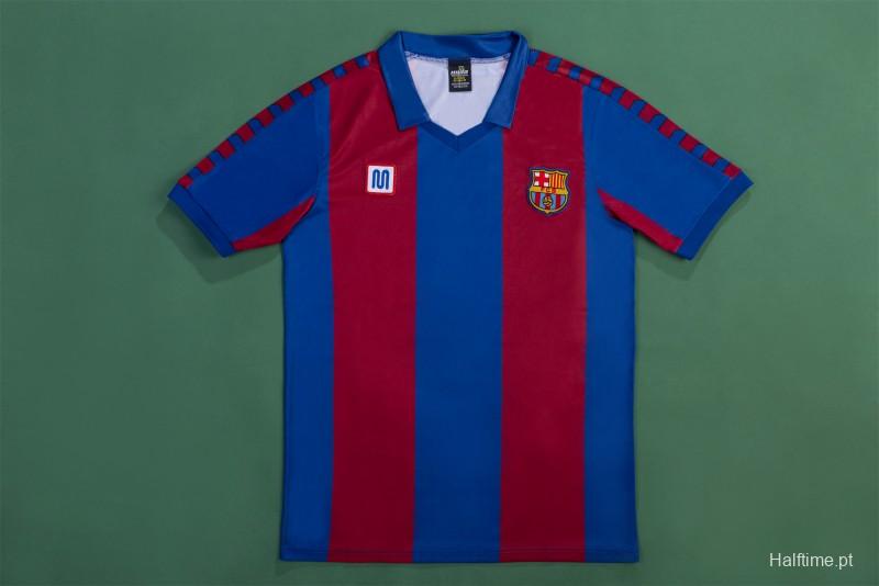80/82 Retro Barcelona Home Football Shirt 1:1 Thai Quality