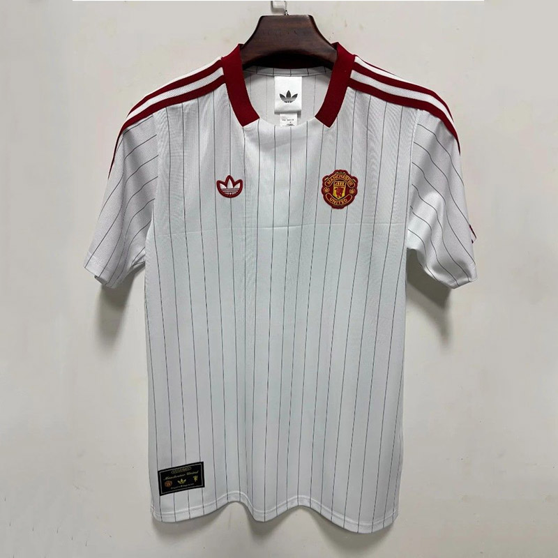 25/26 Man Utd Terrace Icons Jersey-White