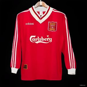 95/96 Retro Long Sleeve LFC Home Football Shirt 1:1 Thai Quality