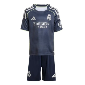 Kids Real Madrid Jersey 25/26 away Kit