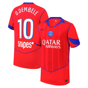 PSG Third Stadium Shirt 2025-26 - with O. Dembélé 10 printing