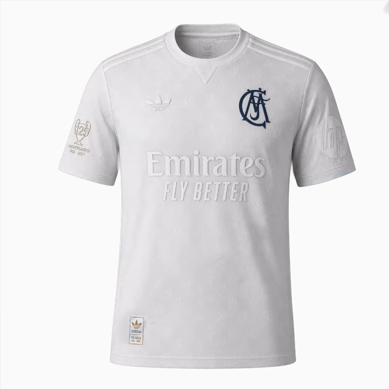 (S-4XL) 26/27 Real Madrid 125th Anniversary Jersey