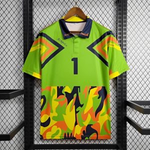 1994 Retro Mexico Jorge Campos Home Green Goalkeeper