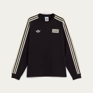 2025 Oasis Originals TOUR 3-Stripes Black Long Sleeve