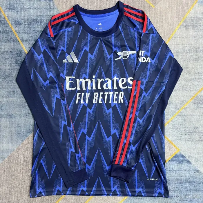 Arsenal Jersey 25/26 away Long Sleeves Football Kit Soccer Jersey