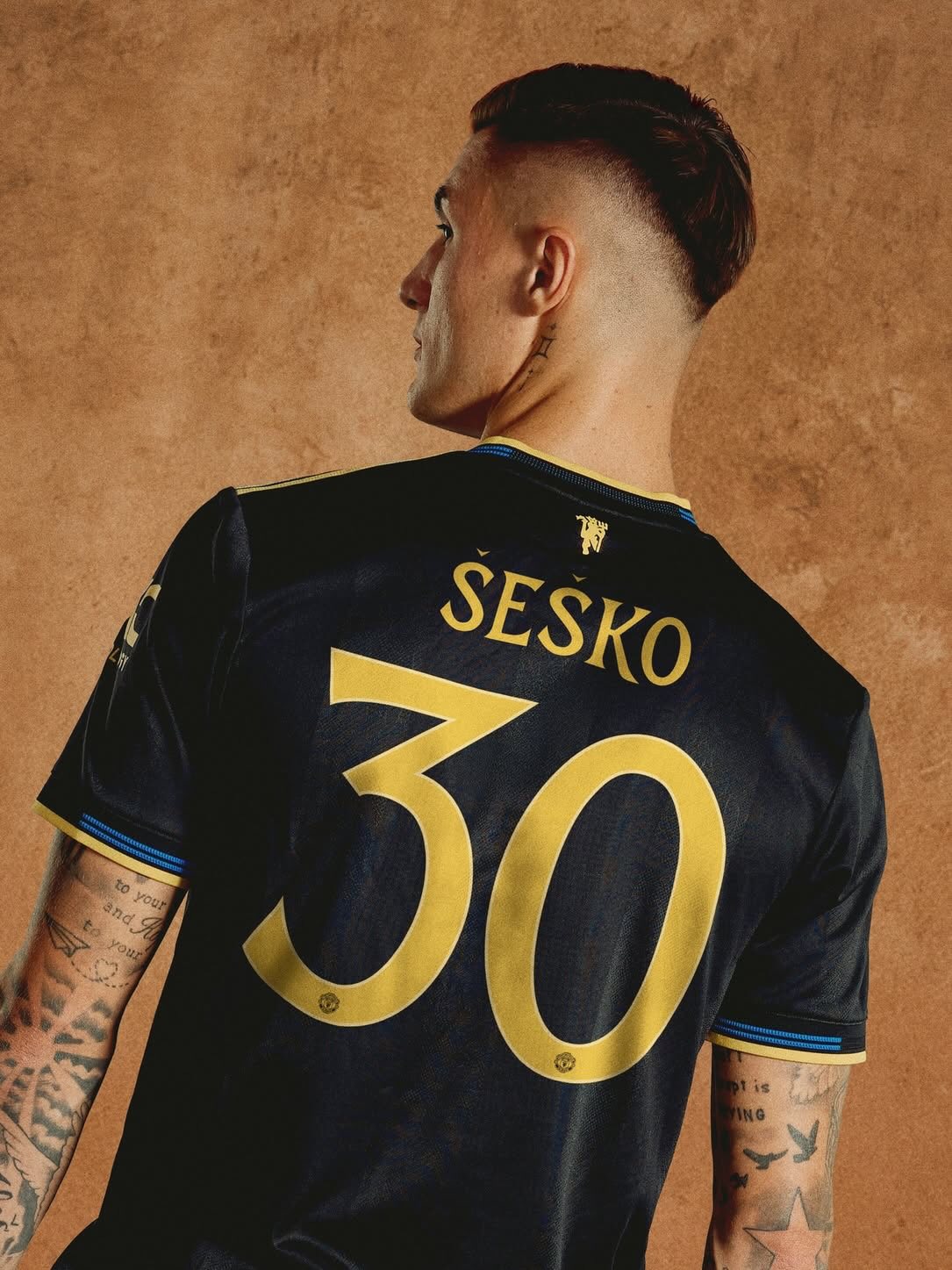 25/26 Manchester United Sesko #30 third Football Jersey