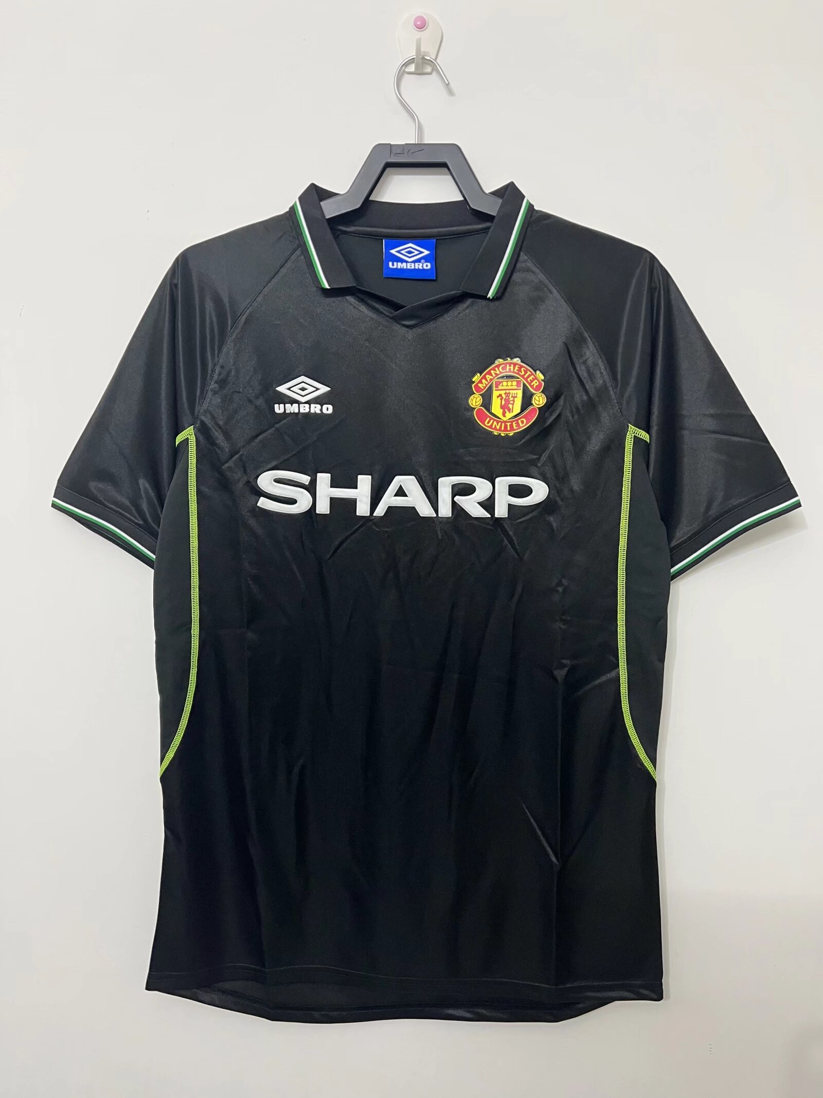 1998-99 Retro Manchester United Second Away Football Jersey 1:1 Thai Quality