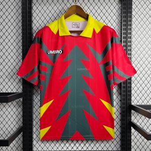 1998 Retro Mexico World Cup Goalkeeper Red Jersey