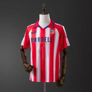Retro Atletico Madrid 1995-96 Home Kit