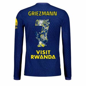 Atletico Madrid Jersey 25/26 away Griezmann jersey Long sleeves Football Kit Soccer Jersey