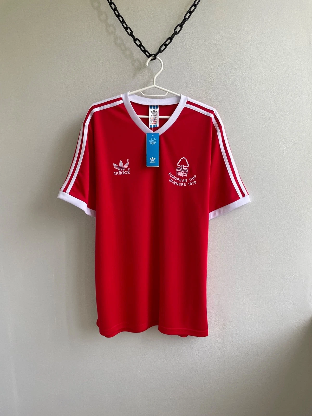 1977-80 Retro Nottingham Forest Home Football Jersey 1:1 Thai Quality