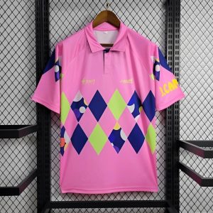 1992/93 Retro  Mexico Goalkeeper CAMPOS 1 Home Pink Jersey