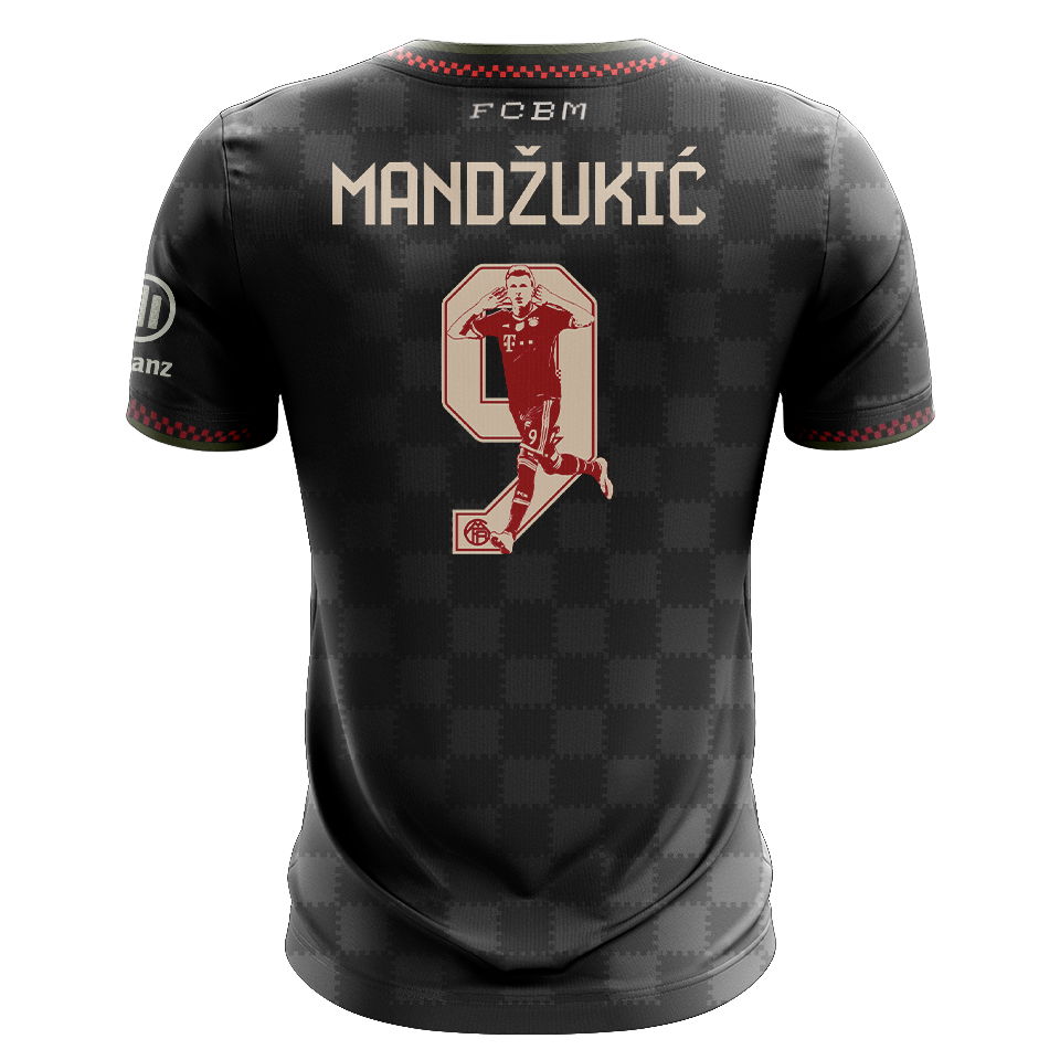 Mario Mandžukić 2026 Bayern Legends Cup Third Kit