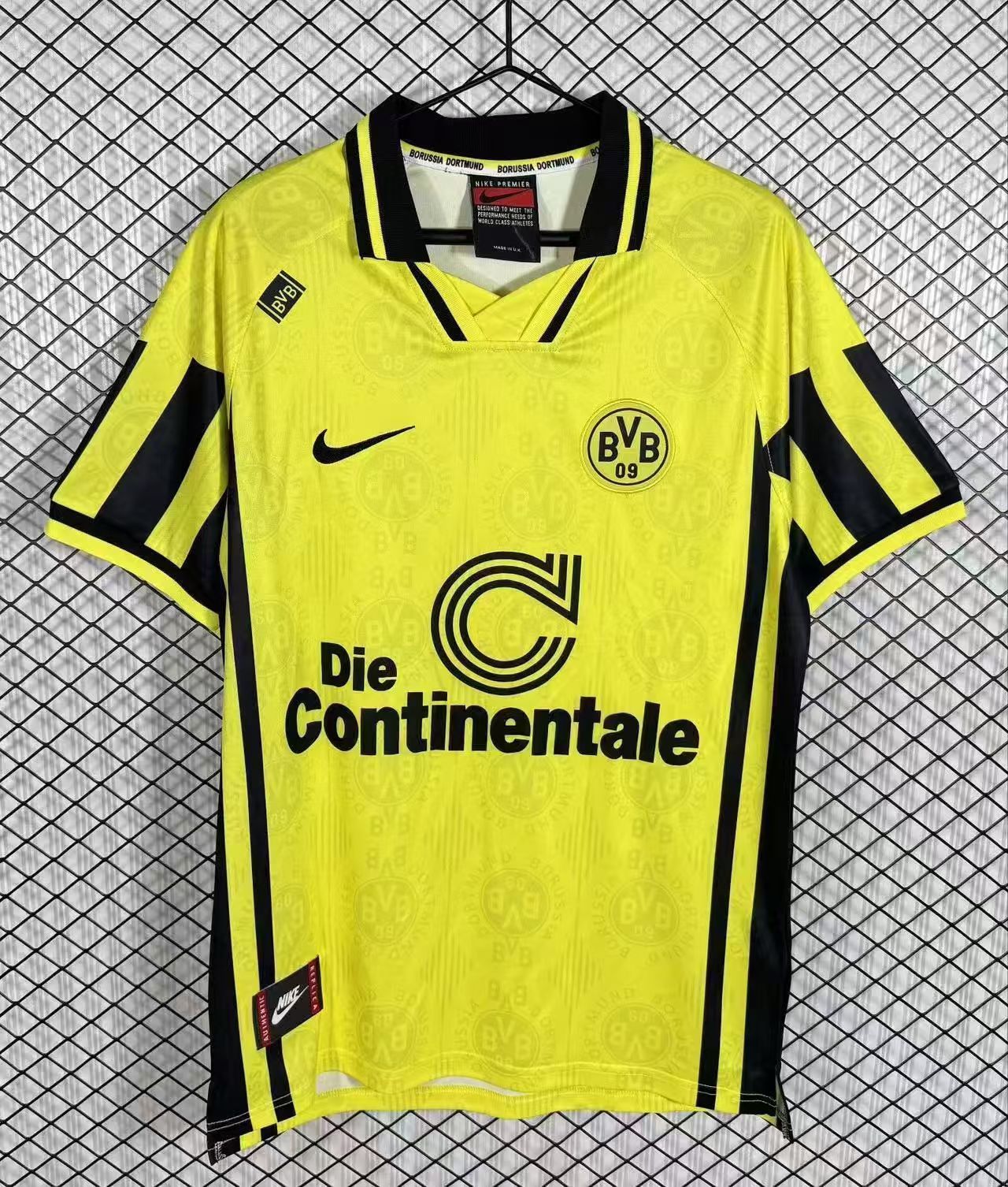 1996/1997 Retro Dortmund Home Football Shirt