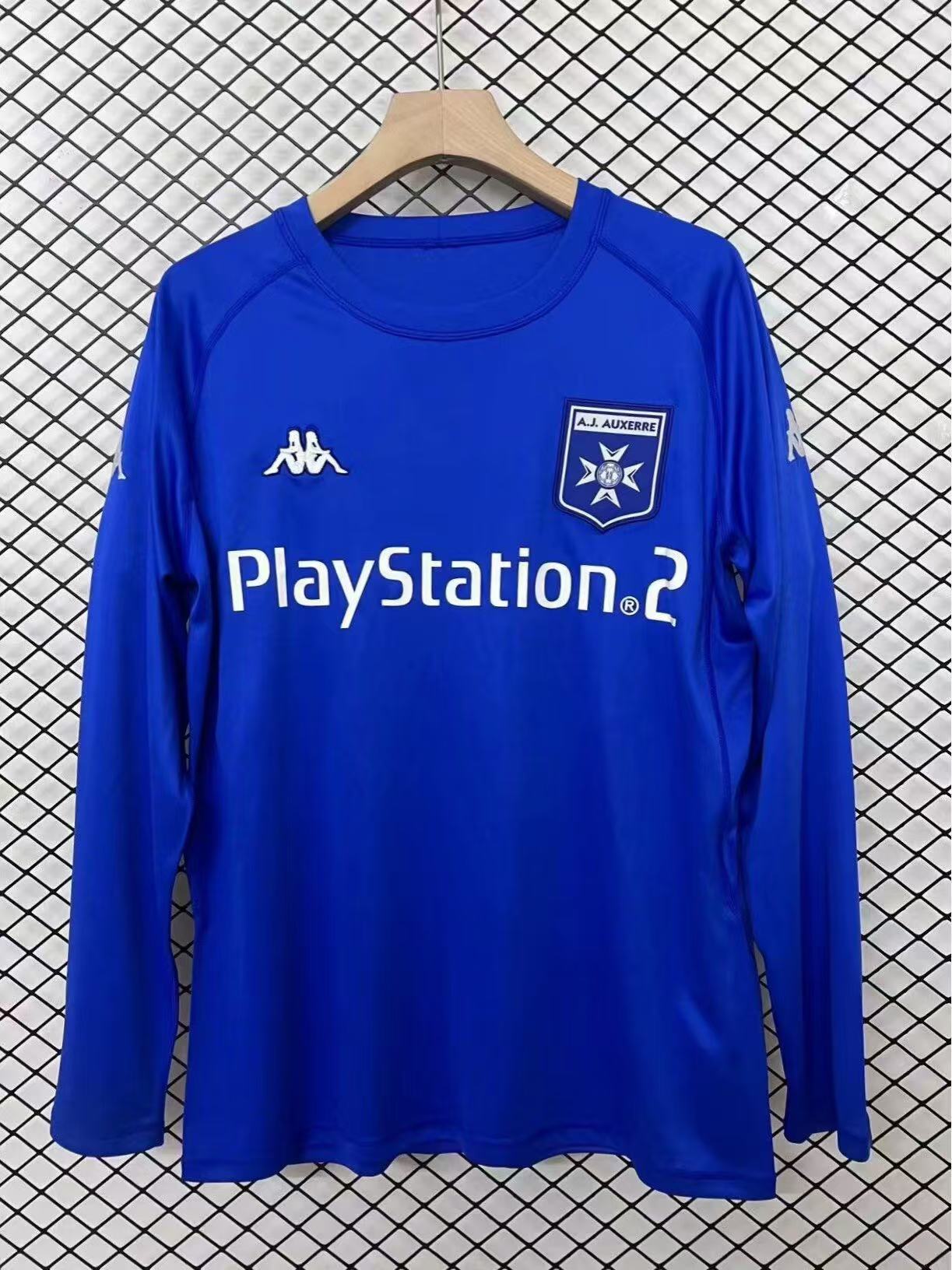 03/04 Retro AJ Auxerre Away Football Jersey 1:1 Thai Quality