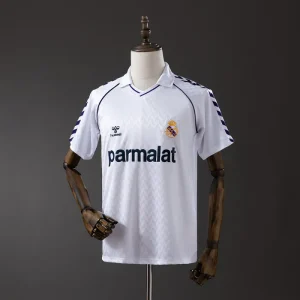 Retro Real Madrid 1986-87 Home Kit