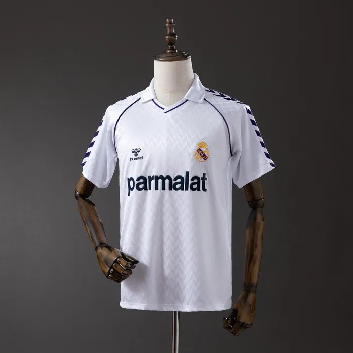 Retro Real Madrid 1986-87 Home Kit